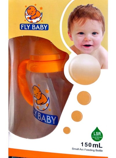 Buy Fly Baby Small Arc Feeding Bottle Multi color 150ml in Egypt