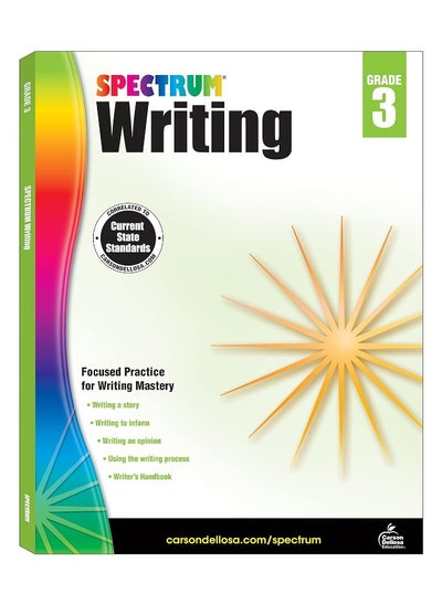 اشتري Spectrum Writing, Grade 3 في الامارات