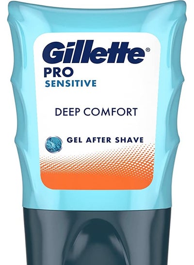 Buy GILLETTE AFTER SHAVE GEL SENSITIVE 75ML (DEEP COMFORT) in Egypt