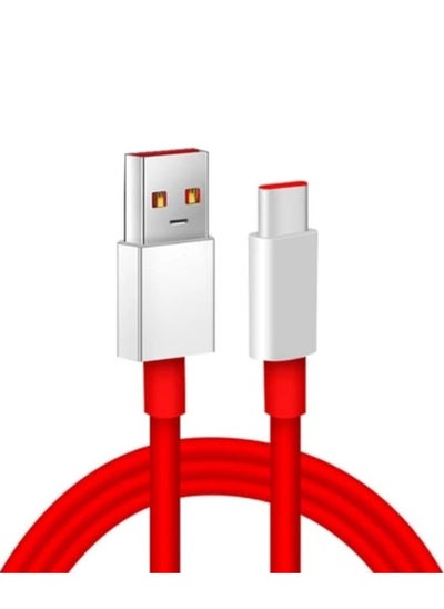 Buy "OnePlus Warp Charge Type-C Cable - 100 cm, Fast Charging for OnePlus Devices" in UAE