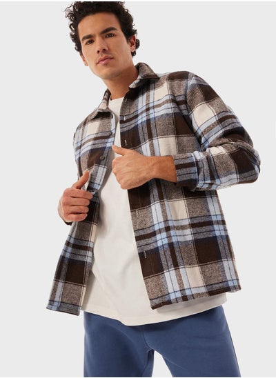 اشتري Checked Regular Fit Shirt في السعودية