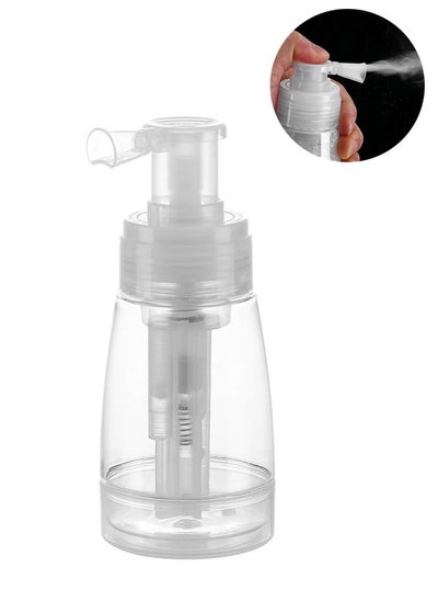 Buy Powder Spray Bottle, Empty Hair Spray Bottle with Locking Nozzle,Refillable Containers Dismountable Cosmetics Bottles for Hairstyling Cleaning Plants Misting & Skin Care (180ml） in Saudi Arabia