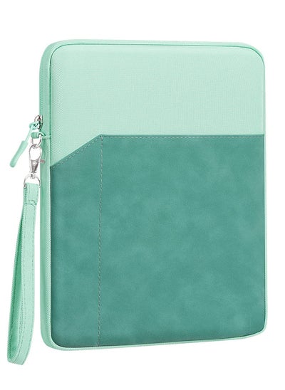 اشتري 9-11 Inch Tablet Sleeve Bag Carrying Case, Protective with Pocket, Green في السعودية