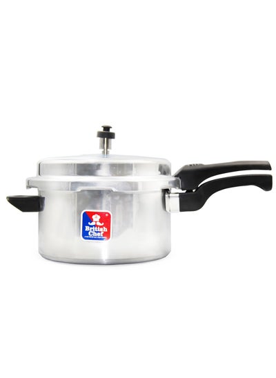 Buy Aluminum Pressure Cooker, Strong high-quality Aluminum body with lid and valve, Variety sizes in Saudi Arabia