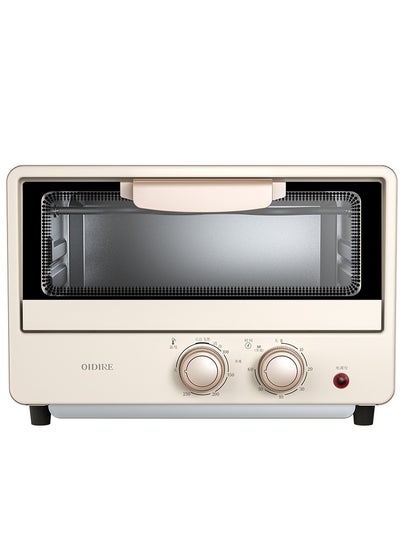 Buy Toaster Oven with 12Litres Capacity, Compact Size Countertop Toaster, Easy to Control with Timer, Stainless Steel in UAE