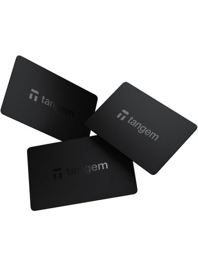 Buy Tangem Crypto Hardware Wallet 2.0 [PACK OF 3] - Black in UAE