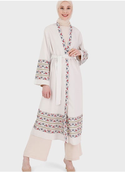 Buy Longline Belted Kimono in UAE