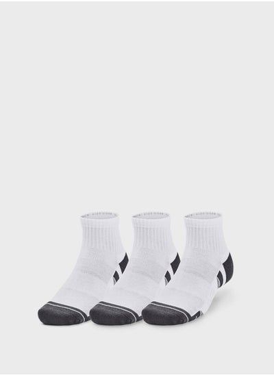 Buy Performance Cotton Qtr Socks (Pack of 3) in Saudi Arabia