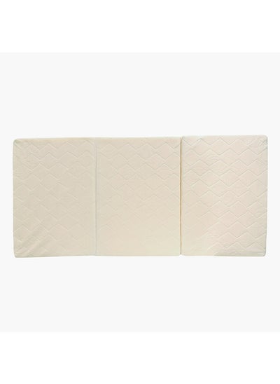 Buy Icozy Single Trifold Travel Foam Mattress 190 x 90 cm With Thickness 10 cm in Saudi Arabia