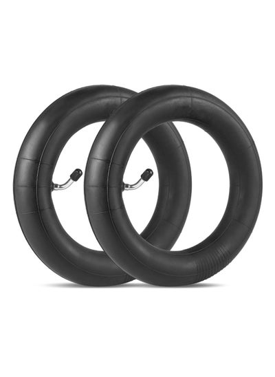 Buy 2 Pack of 10x2.50 10" Inner Tube replacement for 10 Inch Electric Scooter fit 36v 48v 400w 500w 800w Hub Motor TR87 Angled Stem in UAE