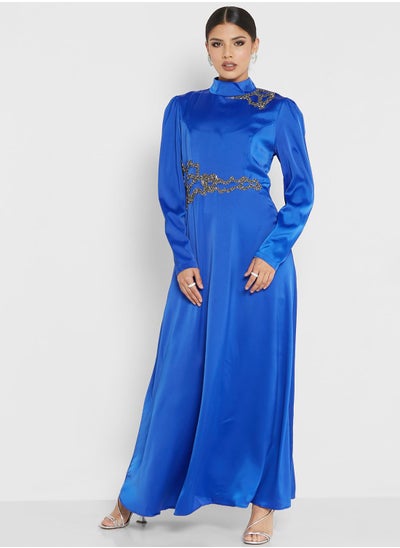 Buy Embellished A-Line Dress in UAE