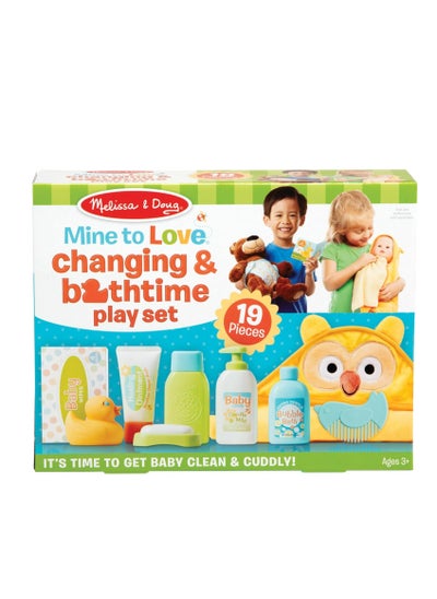 اشتري Mine To Love Changing And Bathtime Play Set في الامارات