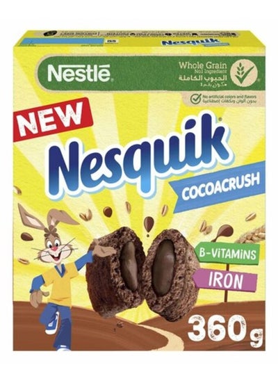 Buy Nestle Nesquik Cocoa Crush Cereal Bar 360g in UAE