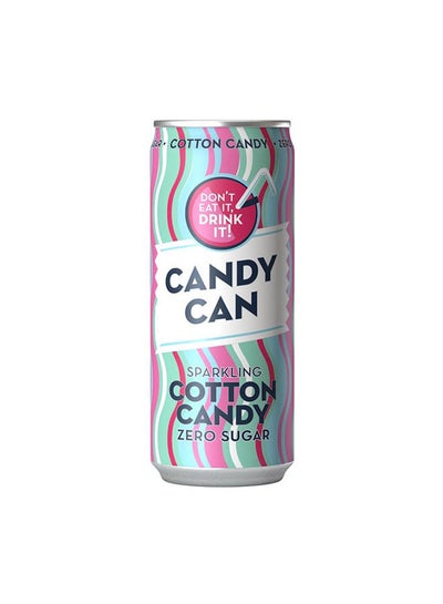 Buy Sparkling Drink Zero Sugar Cotton Candy 330ml in Egypt