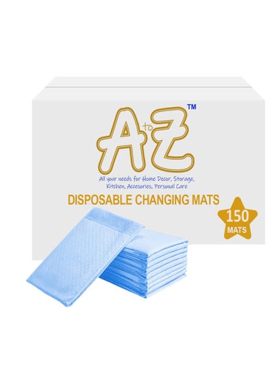 Buy A To Z - Disposable Changing mats (45x60cm) Large, Pack of 150 in UAE