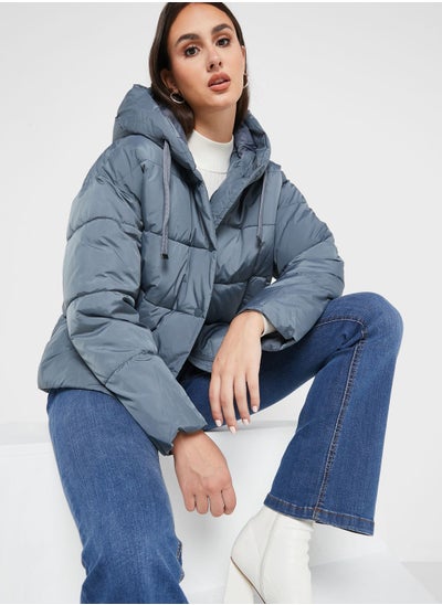 Buy Hooded Puffer Jacket in UAE