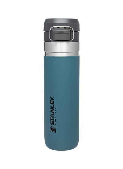 اشتري Quick Flip Water Bottle .71L / 24OZ Lagoon – Leakproof | Stainless Steel Water Bottle | Push Button Locking Lid | BPA FREE | Cup Holder Compatible | Dishwasher safe | Lifetime Warranty في الامارات