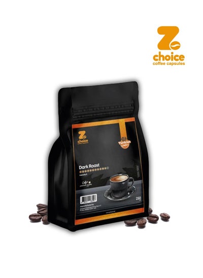 Buy Turkish Coffee Dark Roast with Cardamom 250g in UAE