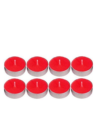 Buy Scented Candles - Red 8 Pcs in Egypt