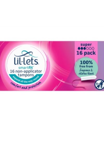 Buy Lil-Lets Smart Fit Super 16 pack in UAE