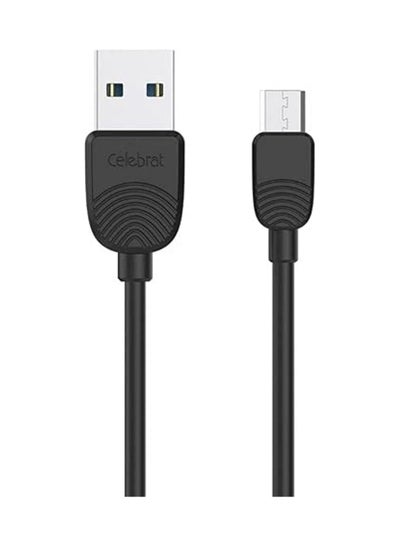 Buy Sky-2M Micro Data Cable For Mobile Phones - Black in Egypt