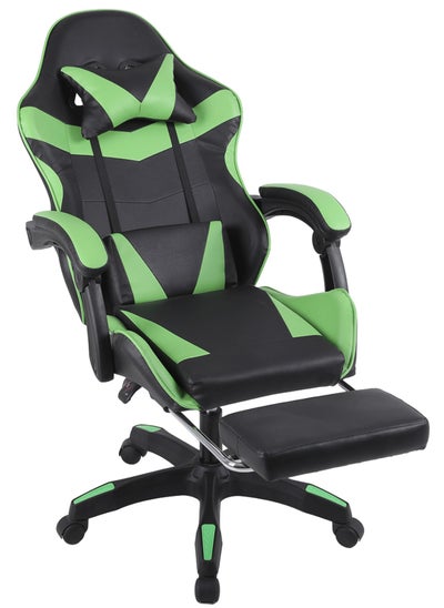 Buy Gaming Chair with Footrest Computer Chair Deak Chair High Back Racing Style Office Chair with Headrest Support Adjustable Office Chair in Saudi Arabia