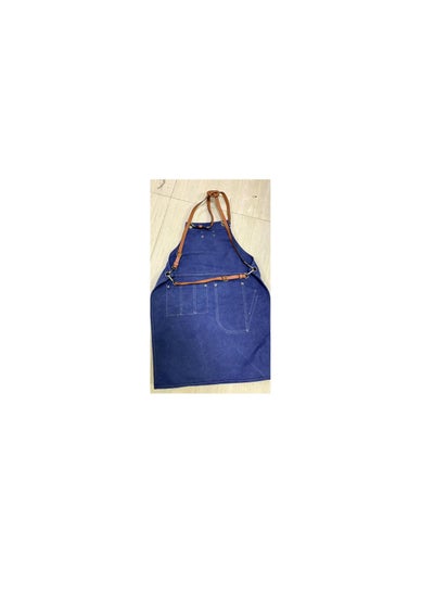 Buy Barista Space Apron - Blue in UAE