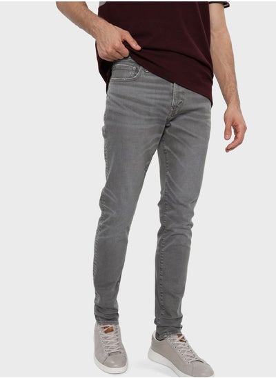 Buy Light Wash Skinny Fit Jeans in UAE