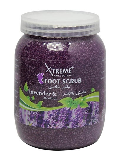 Buy Rejuvenate Your Feet: XTREME FOOT SCRUB 1000ML Menthol Lavender Bliss in UAE