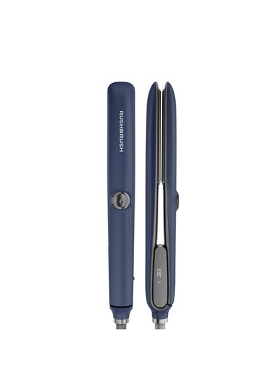 Buy X6 Plus Straightener Navy Infrared Tec , Steaming tech ,Ionic Tec , 14 Heat level , Up to 230°C , Tourmaline Ceramic in Egypt