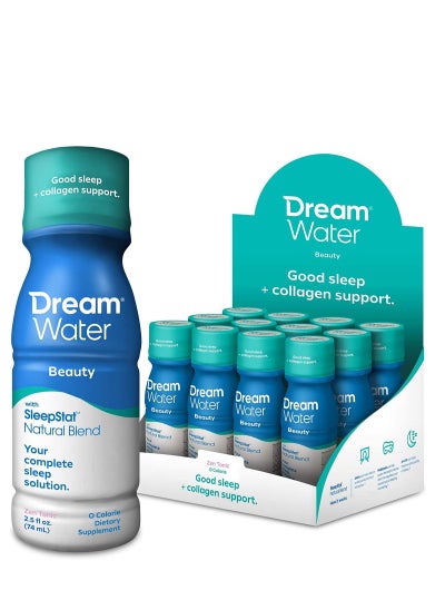 Buy Dream Water Sleep Aid, Beauty; Melatonin, Biotin, 12 Count in UAE