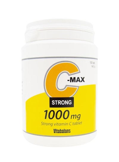 اشتري C-Max Strong Tablets Vitamin C 1000mg 100'S في الامارات