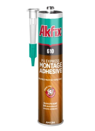 اشتري Akfix 610 Pu Express Montage Adhesive Transparent في الامارات