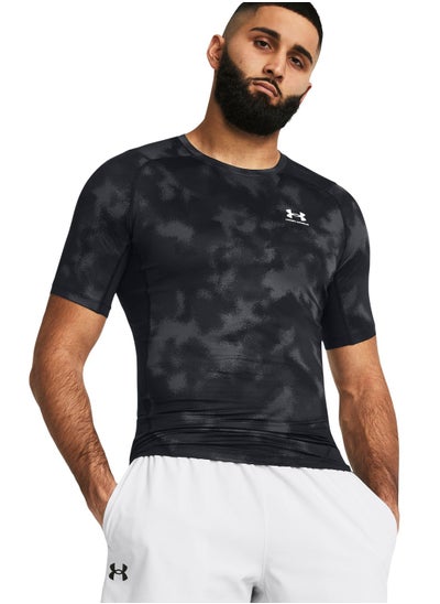 Buy Heatgear Armour Printed Compression T-Shirt in Saudi Arabia