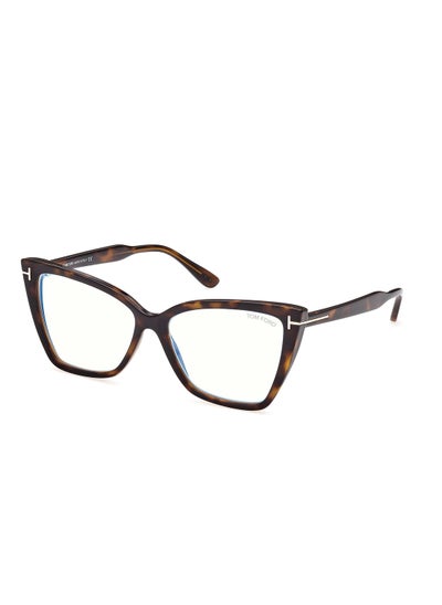 Buy Women's Cat Eye Eyeglass Frame - FT5844-B05255 - Lens Size: 55 Mm in UAE