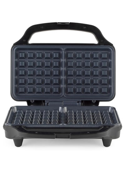 Buy Double Waffle Maker – Non-Stick Dual Plates, 900W Belgian & American Waffles in UAE