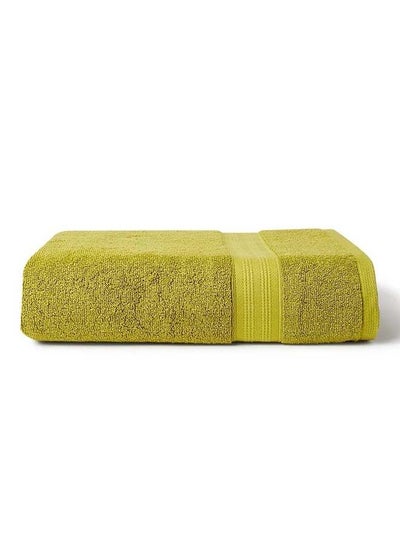 Buy Towel Bath  550 GSM 100% Combed Cotton Terry Hand  50x90 cm Gentle Touch Extremely Absorbent Every Day Use Bravo Green in Saudi Arabia