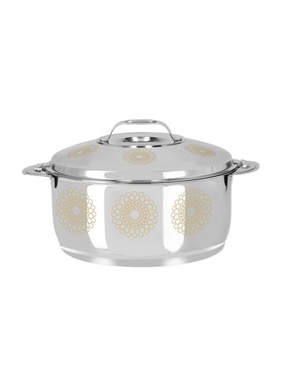 Buy Stellar Laser Stainless Steel Hot Pot 2000 ml, Multi-Colour in UAE