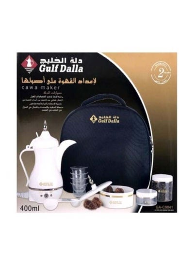 Buy Electric Arabic Coffee Maker 800W GA-C9841 White in Saudi Arabia