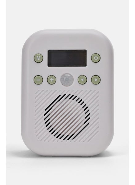 Buy Bath Radio With Motion Sensor, White in UAE