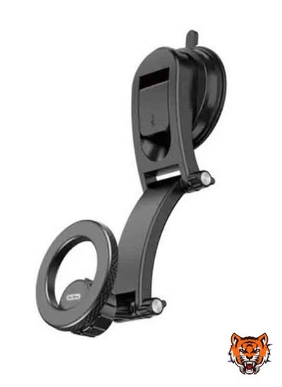 Buy "Powerful Magnetic Adsorption Car Bracket – Strong Suction Mobile Holder (Black)" in UAE