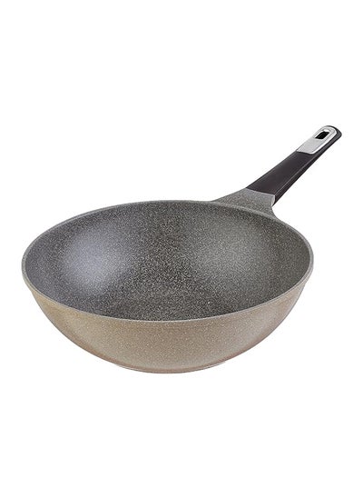 اشتري 1Piece Wok Pan 30 Cm- Gray في مصر