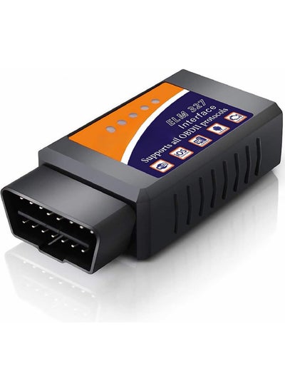 Buy OBD2 Scanner ELM327 Adapter for Android iOS Check Engine Light Auto Scan Tool Fault Code Reader Car Diagnostic Tool in Saudi Arabia