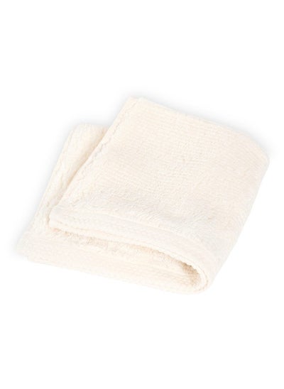 اشتري Cloud Face Towel Ivory - 450 Gsm 33X33 Cm في الامارات