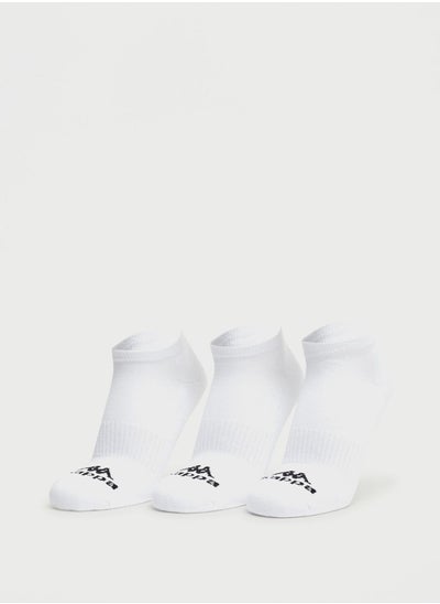 Buy 3 Pack Logo Crew Socks in Saudi Arabia