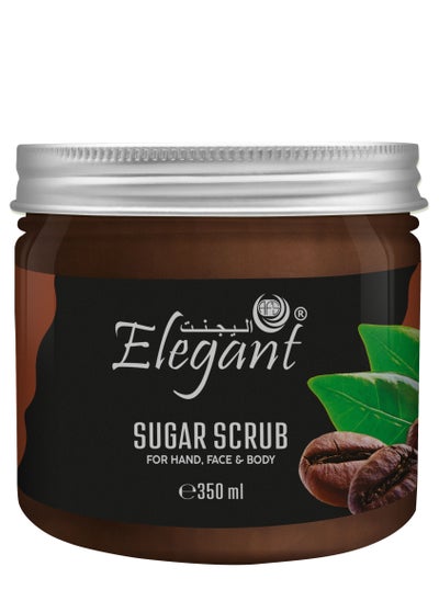 Buy Elegant Nourishing Sugar Scrub – 350 gm – Sugar + Coffee in UAE