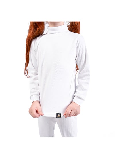 Buy Kids Girls Thermal 2 Pcs Pants and Top High Neck in Egypt