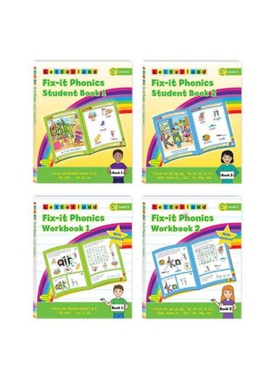 Buy Fix-it Phonics - Level 3 - Student Pack (2nd Edition) in UAE