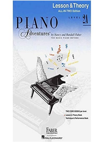 Buy Piano Adventures All-in-Two Level 2a Lesson/Theory: Lesson & Theory - Anglicised Edition in UAE