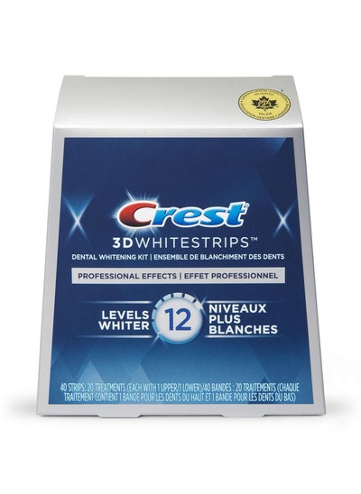 Buy 3DWhitestrips Professional Effects At-home Teeth Whitening Kit 20 Treatments in UAE